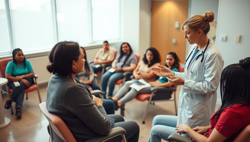 A well-organized blood donation preparation scene in a modern medical facility. In the foreground, a healthcare professional in professional attire gently explains the donation process to a diverse group of individuals, showcasing a caring atmosphere. In the middle ground, individuals sit in comfortable chairs, calmly prepping for their blood donation, with medical equipment neatly arranged around them, like sterile needles and collection bags. The background features soft lighting and clean, soothing decor, creating a welcoming environment. Capture this scene with a soft focus lens to emphasize warmth and professionalism, ensuring a relaxed and encouraging mood that reflects the importance of donating blood. A well-organized blood donation preparation scene in a modern medical facility. In the foreground, a healthcare professional in professional attire gently explains the donation process to a diverse group of individuals, showcasing a caring atmosphere. In the middle ground, individuals sit in comfortable chairs, calmly prepping for their blood donation, with medical equipment neatly arranged around them, like sterile needles and collection bags. The background features soft lighting and clean, soothing decor, creating a welcoming environment. Capture this scene with a soft focus lens to emphasize warmth and professionalism, ensuring a relaxed and encouraging mood that reflects the importance of donating blood.