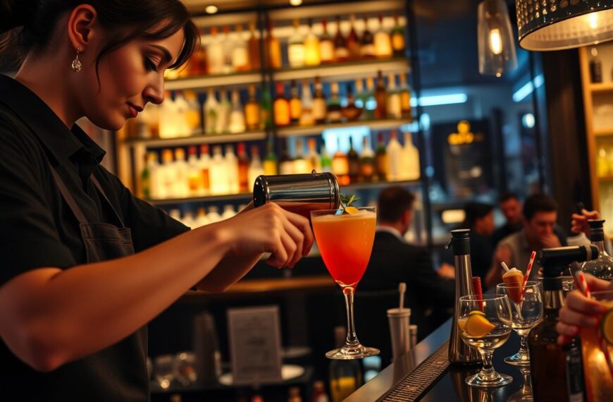 Ile zarabia barman – pensja, napiwki i zarobki w różnych lokalach